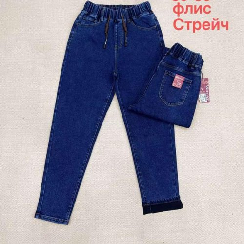 Джинсы Vanver (30-36) D8336 blue (зима) Vanver D8336 blue