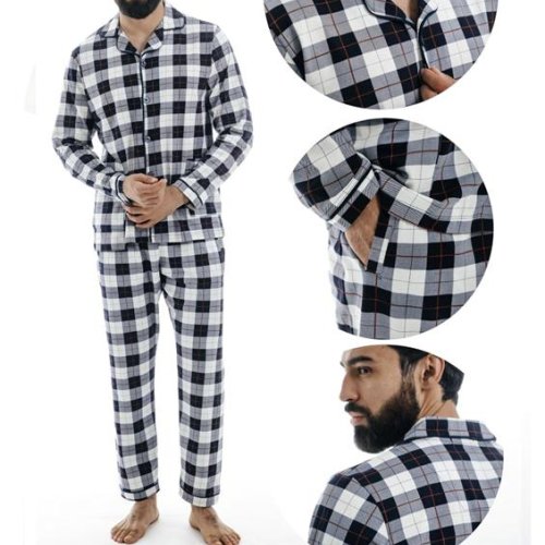 Пижама Imlion (48-56) 7122 white-l.grey (деми) Imlion 7122 white-l.grey