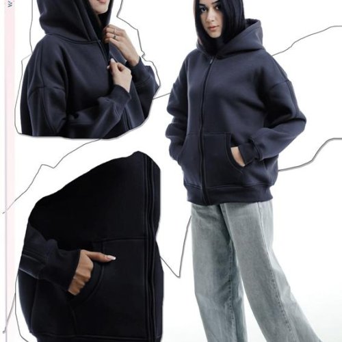 Кофта спорт Imlion (46-54) WH17063 grey (зима) Imlion WH17063 grey