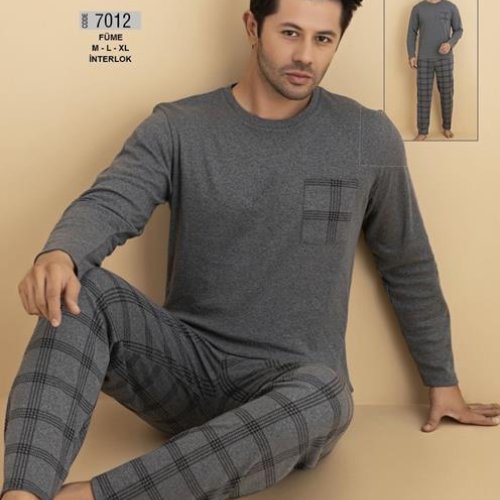 Пижама Vehuiah (M-XL) 7012 grey (деми) Vehuiah 7012 grey