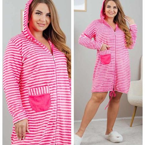 Халат Vehuiah (S-L) VH81 pink (деми) Vehuiah VH81 pink