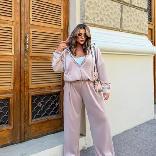 Костюм спорт Femzone (42-58) 1139 beige (деми) Femzone 1139 beige