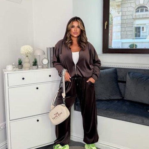 Костюм спорт Femzone (42-58) 1139 brown (деми) Femzone 1139 brown