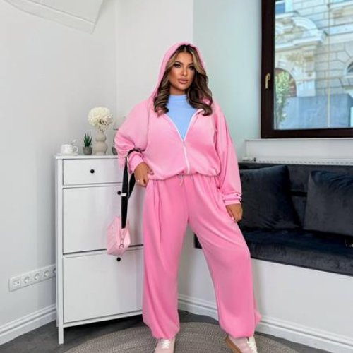 Костюм спорт Femzone (42-58) 1139 pink (деми) Femzone 1139 pink