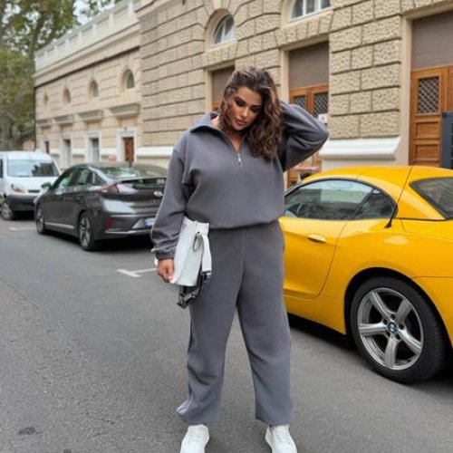 Костюм спорт Femzone (42-52) 1146 grey (зима) Femzone 1146 grey