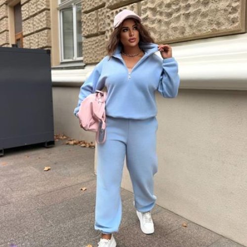 Костюм спорт Femzone (54-58) 1146-1 l.blue (зима) Femzone 1146-1 l.blue