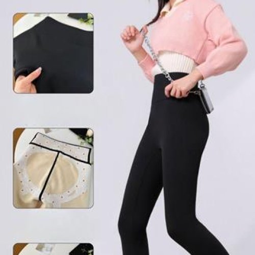 Лосины Femzone (42-52) 750 black (зима) Femzone 750 black