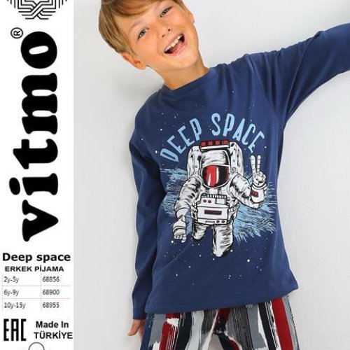 Пижама Disneyopt kids (9-15) 68955 blue (деми) Disneyopt kids 68955 blue