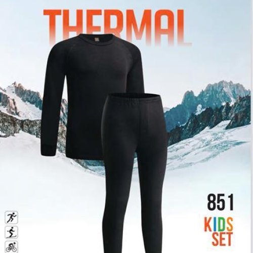 Термобелье Disneyopt kids (13-16) 851 black (зима) Disneyopt kids 851 black