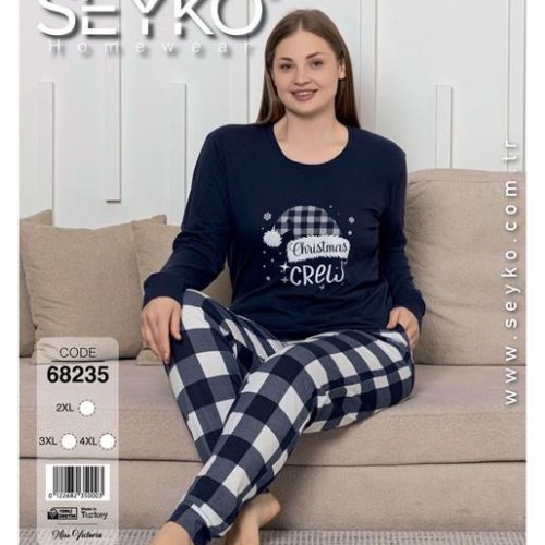 Пижама Disneyopt (2XL-4XL) 68235 navy (деми) Disneyopt 68235 navy