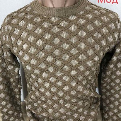 Свитер Надийка (40-44) ND266-001 khaki (зима) Надийка ND266-001 khaki