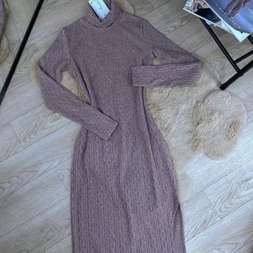 Платье Arina (42-48) 1569 l.brown (деми) Arina 1569 l.brown