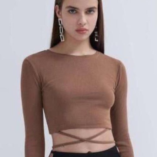 Топ Arina (42-48) 5021 brown (деми) Arina 5021 brown