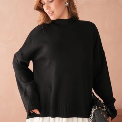 Свитер Karon (one size) 10866 black (зима) Karon 10866 black