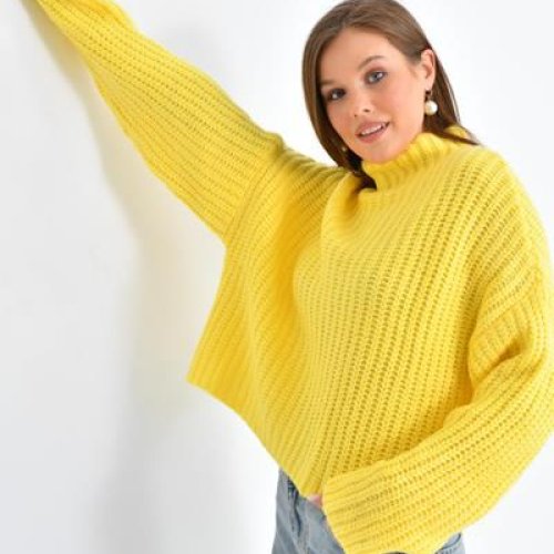 Свитер Karon (42-46) 223011 yellow (зима) Karon 223011 yellow