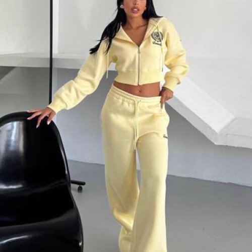 Костюм спорт Karon (S-L) 01 yellow (зима) Karon 01 yellow