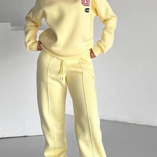 Костюм спорт Karon (S-L) 03 yellow (зима) Karon 03 yellow