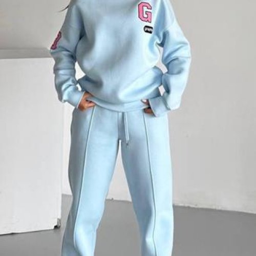 Костюм спорт Karon (S-L) 03 l.blue (зима) Karon 03 l.blue