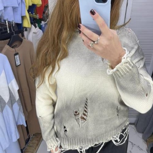 Худи Karon (one size) 5570 grey (зима) Karon 5570 grey