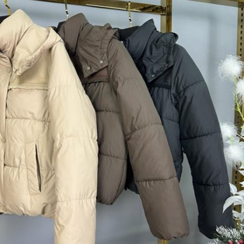 Куртка Karon (M-2XL) A925 black (зима) Karon A925 black