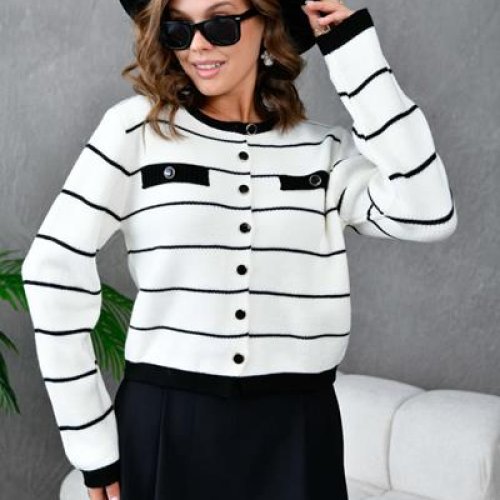 Кофта Karon (42-46) 8304 white (зима) Karon 8304 white