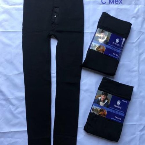 Подштанники Sevim (L-9XL) 8029 black (зима) Sevim 8029 black