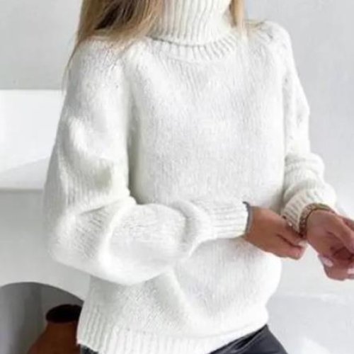 Свитер Lora (one size) LR737 white (деми) Lora LR737 white