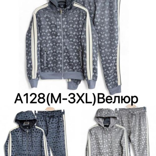 Костюм спорт LiOpt (M-3XL) A128 l.grey (зима) LiOpt A128 l.grey