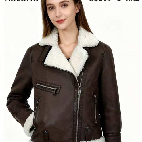 Куртка LiOpt (S-2XL) W8809 brown (зима) LiOpt W8809 brown