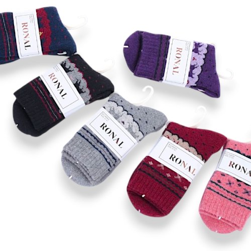 Носки Lilin clothes (37-41) W6804 mix (зима) Lilin clothes W6804 mix