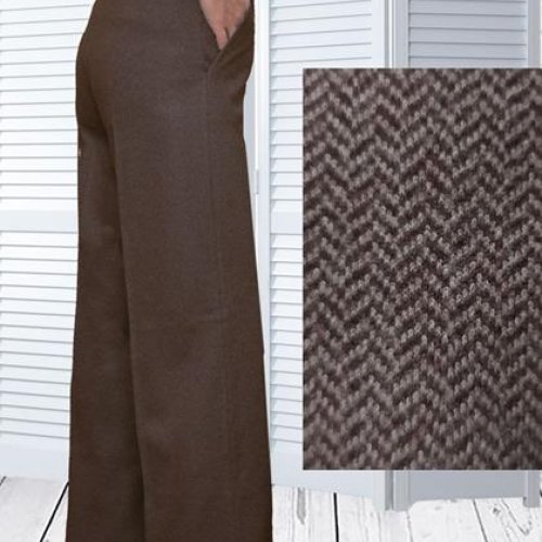 Штаны H&S (36-46) 130 brown (зима) H&S 130 brown