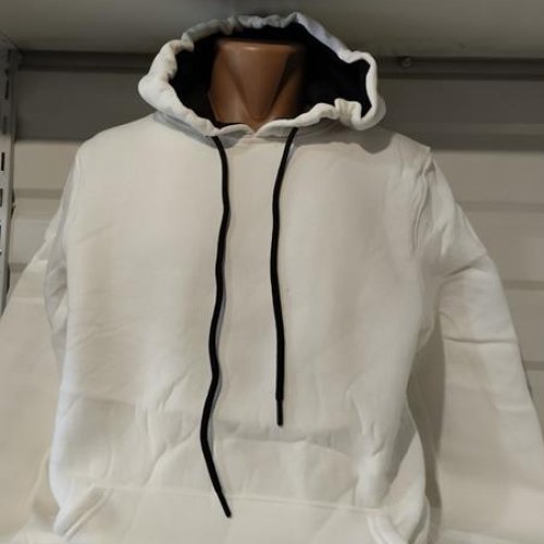 Худи Panda (M-3XL) 1428 white (зима) Panda 1428 white