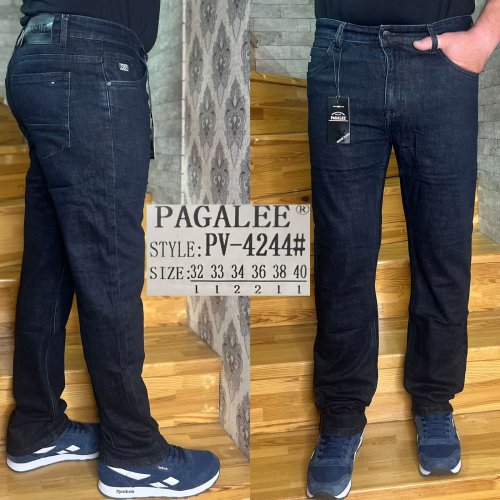 Джинсы God Baron (32-40) PV-4244 blue (деми) God Baron PV-4244 blue