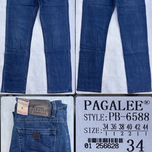 Джинсы God Baron (34-44) PB-6588 blue (деми) God Baron PB-6588 blue