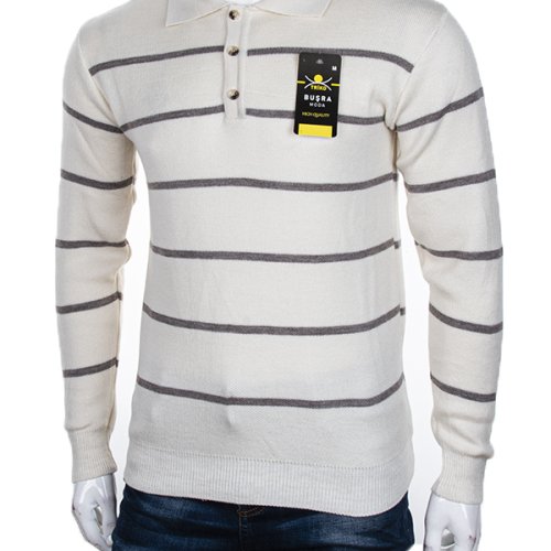 Свитер Abdo (M-2XL) Гудзик 2 beige (зима) Abdo Гудзик 2 beige