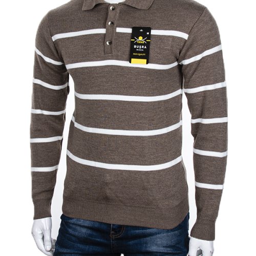 Свитер Abdo (M-2XL) Гудзик 6 d.beige (зима) Abdo Гудзик 6 d.beige