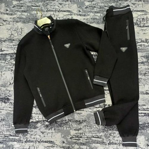 Костюм спорт Moranny (S-2XL) MR33 black (зима) Moranny MR33 black