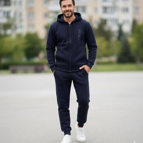 Костюм спорт Moranny (S-2XL) MR59 navy (зима) Moranny MR59 navy