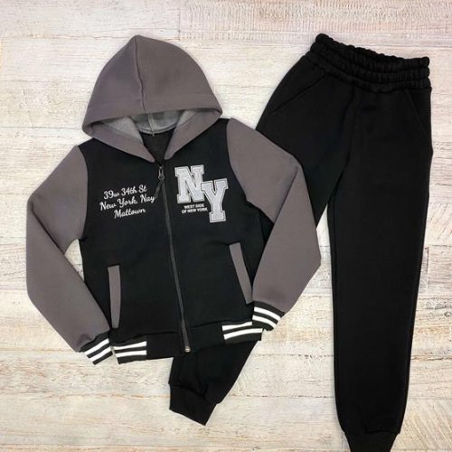 Костюм спорт LiMa kids (128-152) 2517 grey (зима) LiMa kids 2517 grey