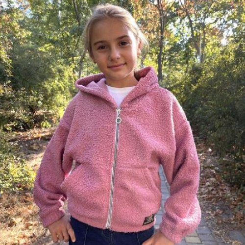 Кофта LiMa kids (128-152) 2546 pink (зима) LiMa kids 2546 pink