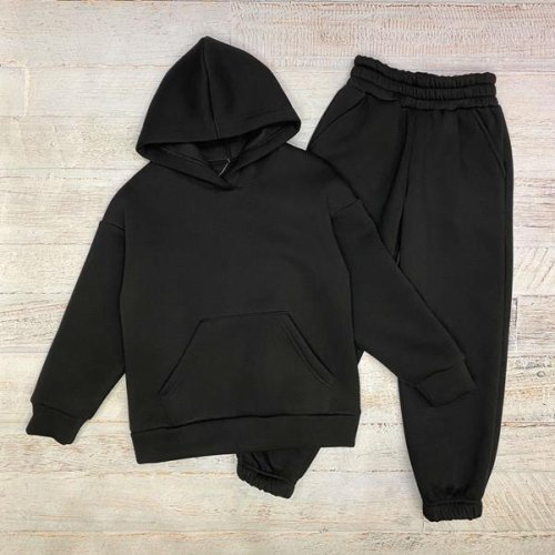 Костюм спорт LiMa kids (128-152) 2558 black (зима) LiMa kids 2558 black