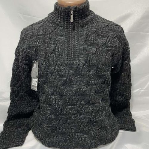 Свитер Sabihina (L-2XL) SB1451 black (зима) Sabihina SB1451 black