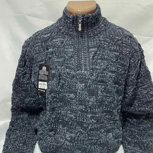 Свитер Sabihina (3XL-5XL) SB1452 navy (зима) Sabihina SB1452 navy