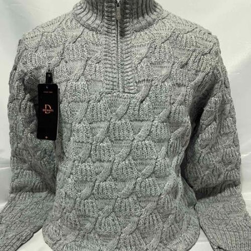 Свитер Sabihina (3XL-5XL) SB1453 l.grey (зима) Sabihina SB1453 l.grey