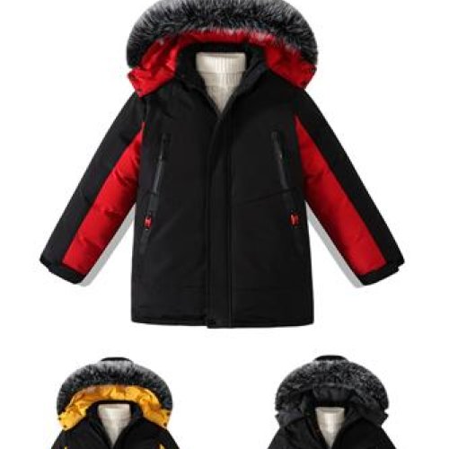 Куртка ChicWear (4-12) 109 black-yellow (зима) ChicWear 109 black-yellow