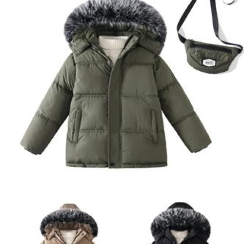 Куртка ChicWear (4-12) 202 khaki (зима) ChicWear 202 khaki