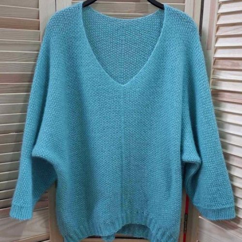 Свитер Emsweekis (one size) E1131 l.blue (деми) Emsweekis E1131 l.blue