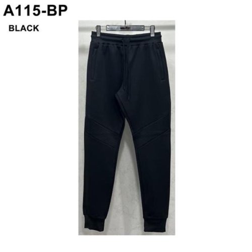 Штаны спорт LiOpt (M-3XL) A115BP black (зима) LiOpt A115BP black