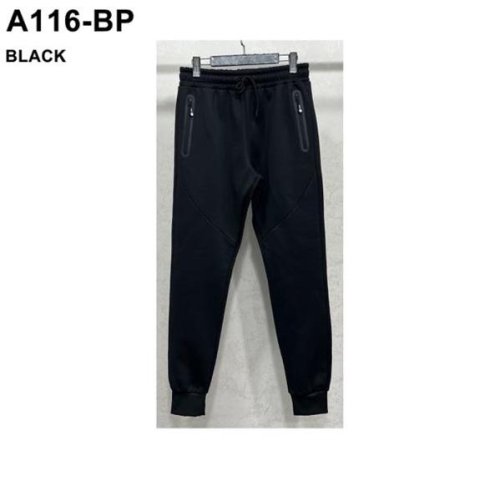 Штаны спорт LiOpt (M-3XL) A116BP black (зима) LiOpt A116BP black