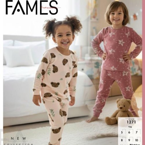 Пижама MMZ (5-10) 1271 pink (зима) MMZ 1271 pink